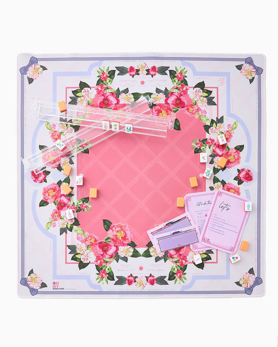 Camellia Mahjong Mat