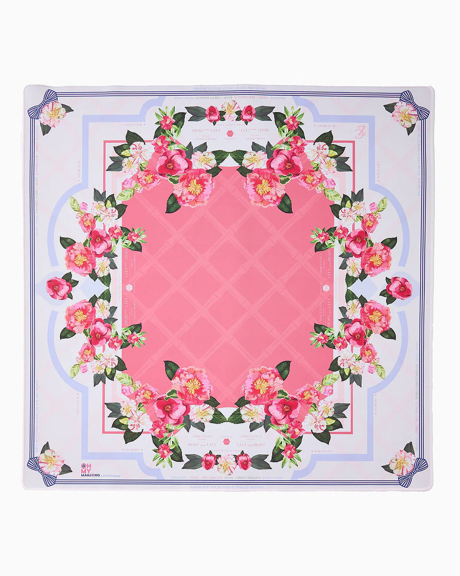 Camellia Mahjong Mat