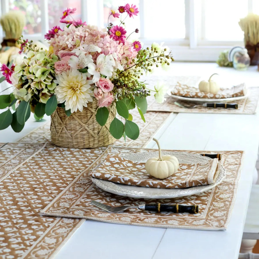 Charlotte Napkin, Caramel, s/4