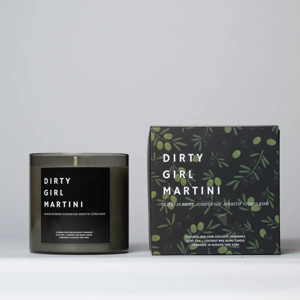Dirty Girl Martini 10 oz Soy Wax Candle