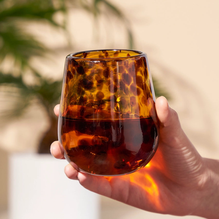 Tortuga Stemless Wine Glass - Set of 2