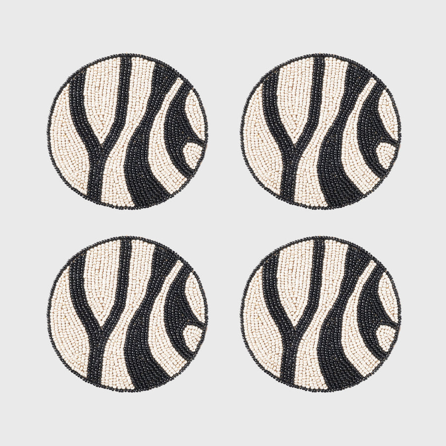 Zebra Coasters