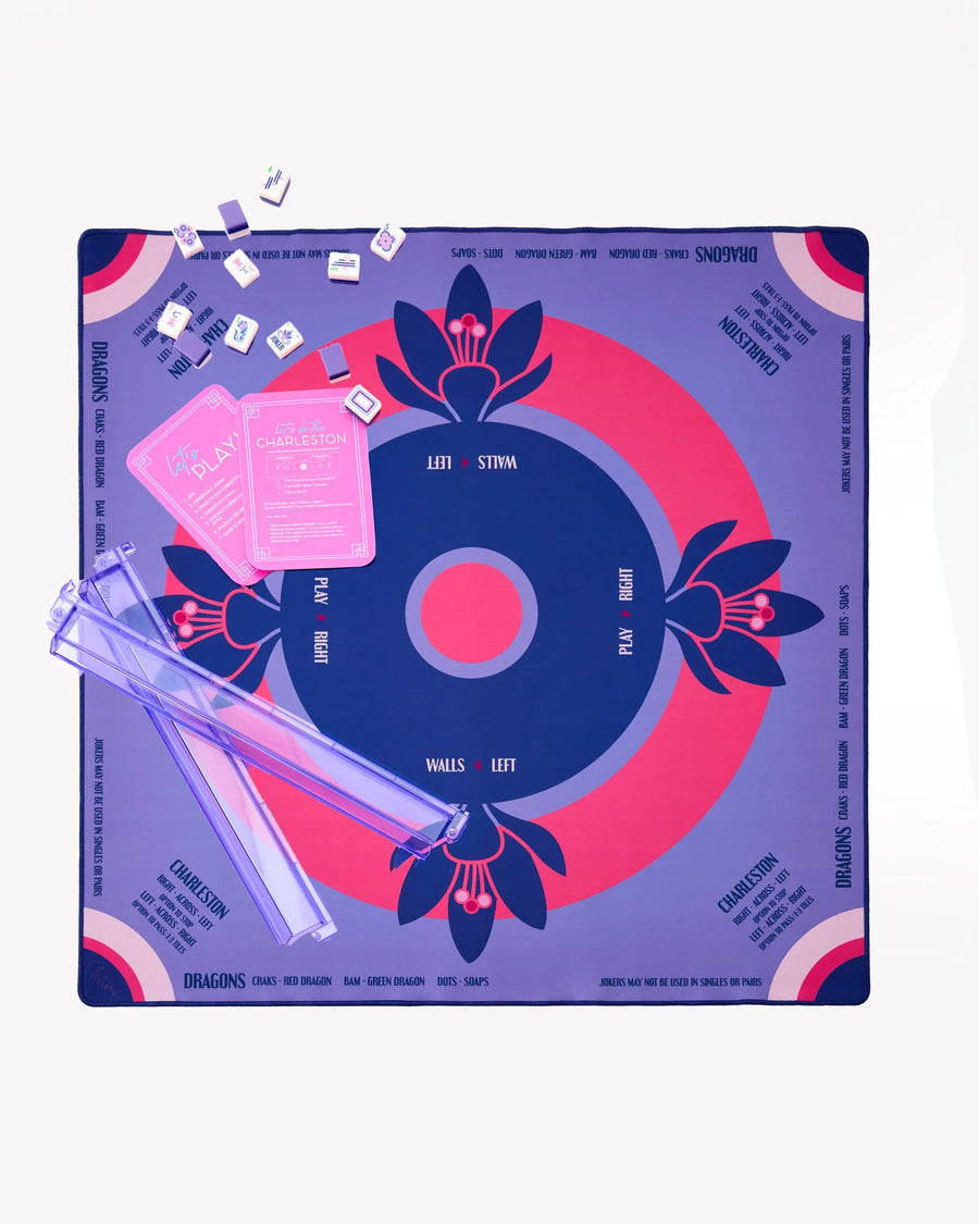 Lilac Soiree Mahjong Mat