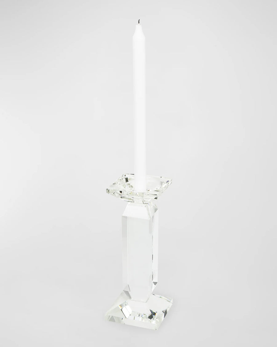 Crystal Pillar Candle Holder, small