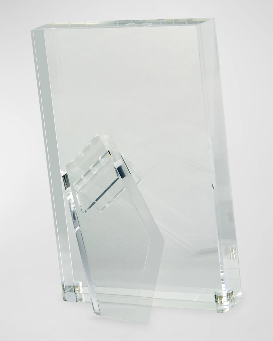 Thick Lucite Easle-Back Frame