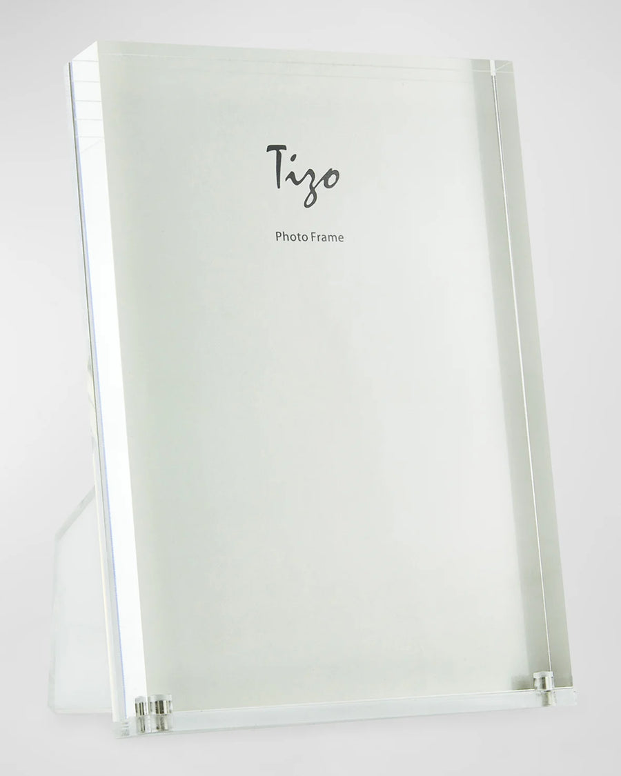 Thick Lucite Easle-Back Frame