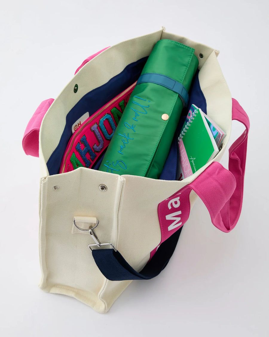 Mahjong it All Bag - Pink