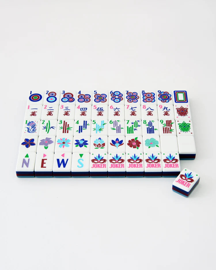 Preppy Soiree Mahjong Tiles