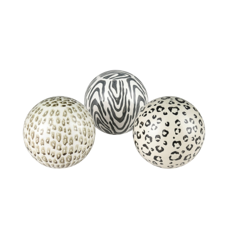 Rinna Ceramic Orbs - s/3