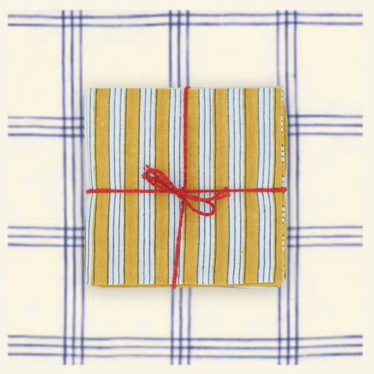 Salem Moutarde Dinner Cloth Napkin - s/4