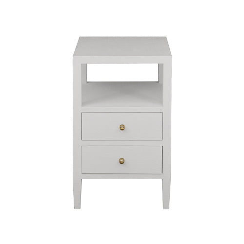 Roscoe Two Drawer Side Table