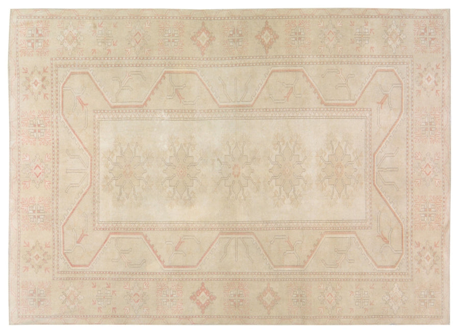 Vintage Oushak, 6'4"x9'