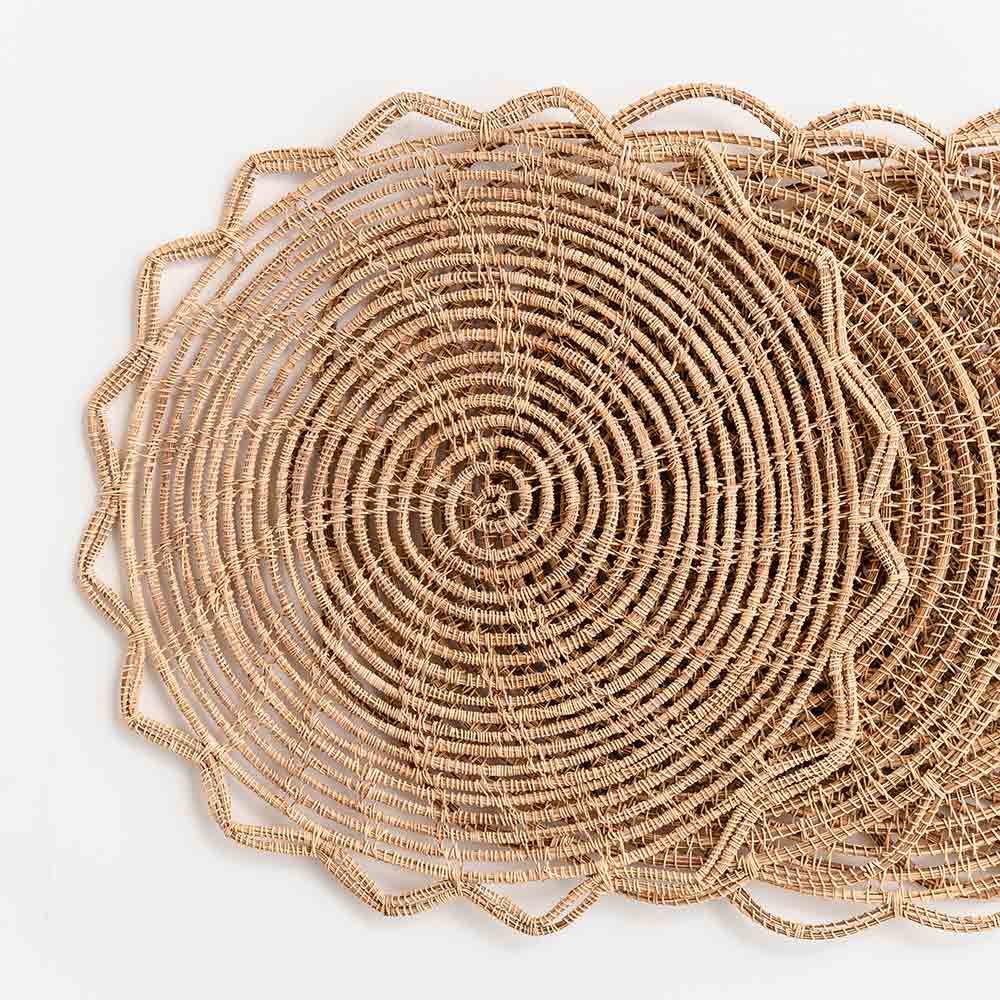 Bamboo Cane Placement Mat - s/4 – Blair and Blythe