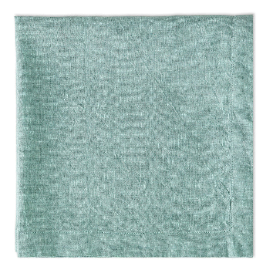 Jade Linen Dinner Napkin, s/4